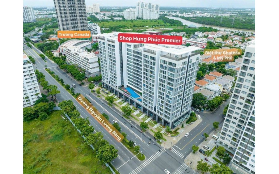 shophouse Phú Mỹ Hưng vị trí đắc địa ở các tuyến đường trung tâm, mua trực tiếp cđt, trả góp 0% đến T7/2025